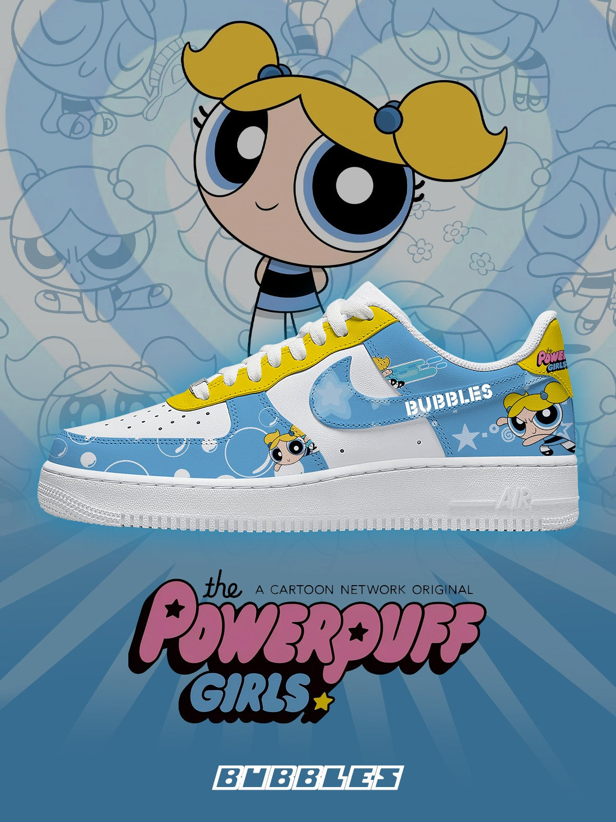 Bubbles V.1 Benutzerdefinierte Sneakers