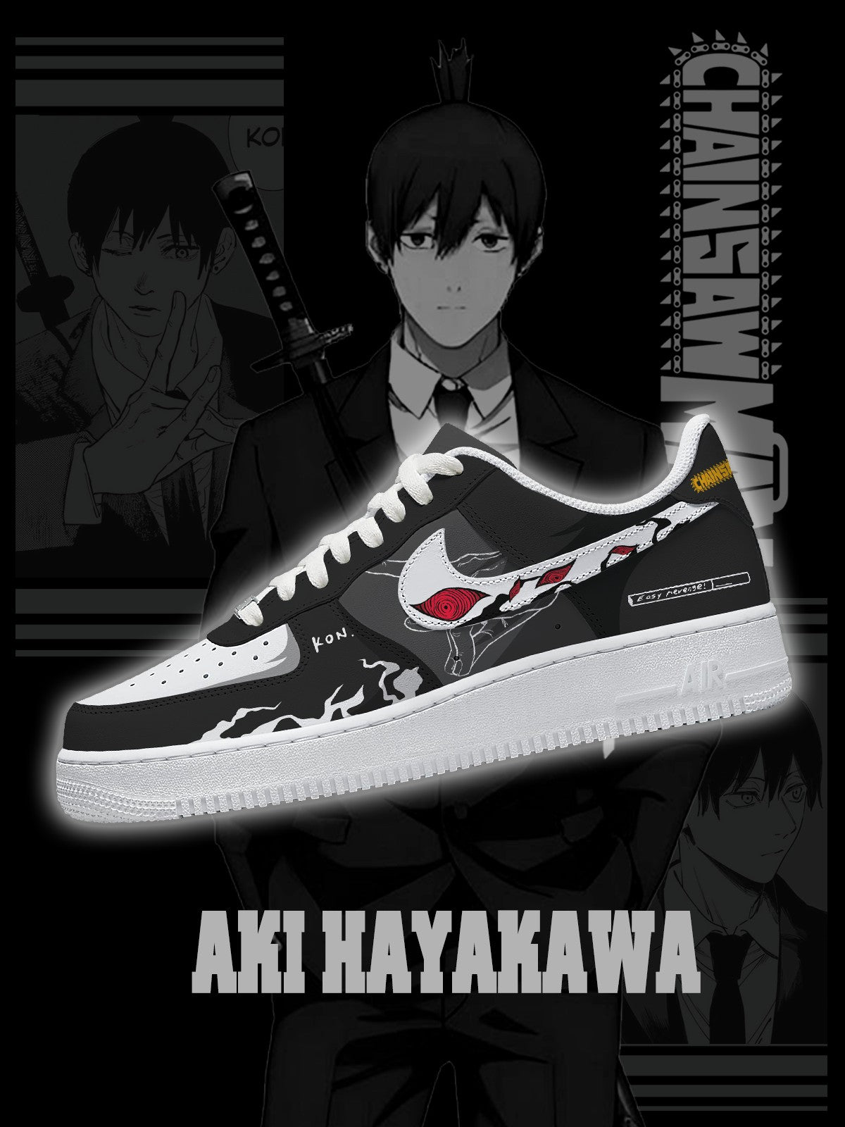 Baskets personnalisées Aki Hayakawa V.1