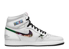 Luffy and Zoro V.1 Custom TS High Sneakers