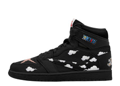 Baskets montantes personnalisées Luffy Gear 5 Nika V.1