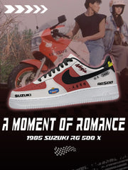 Baskets personnalisées RG 500 x A Moment of Romance V.1 de 1985