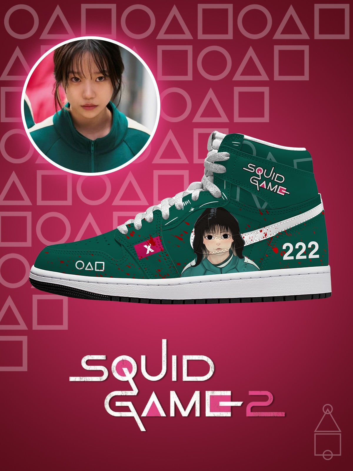 Player 222 V.3 Custom High-Top-Sneaker