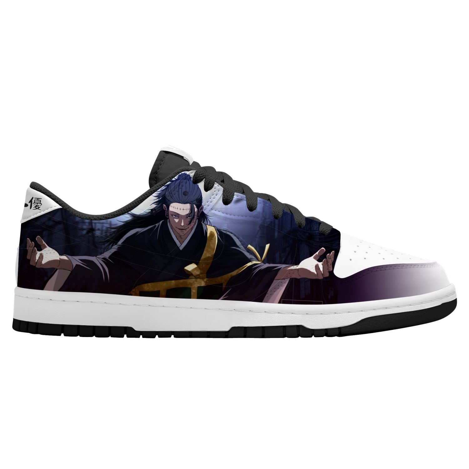 Geto und Gojo V.1 Custom Court-Low Sneakers