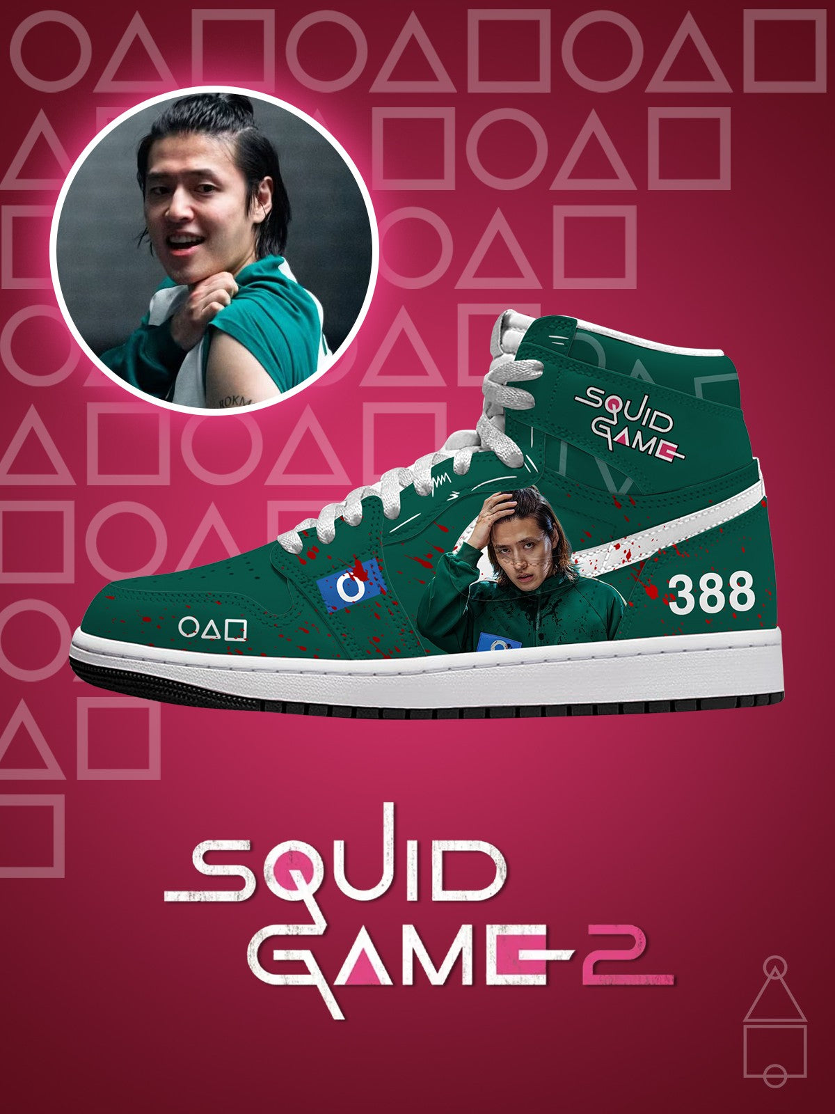 Player 388 V.1 Benutzerdefinierte High-Top-Sneaker