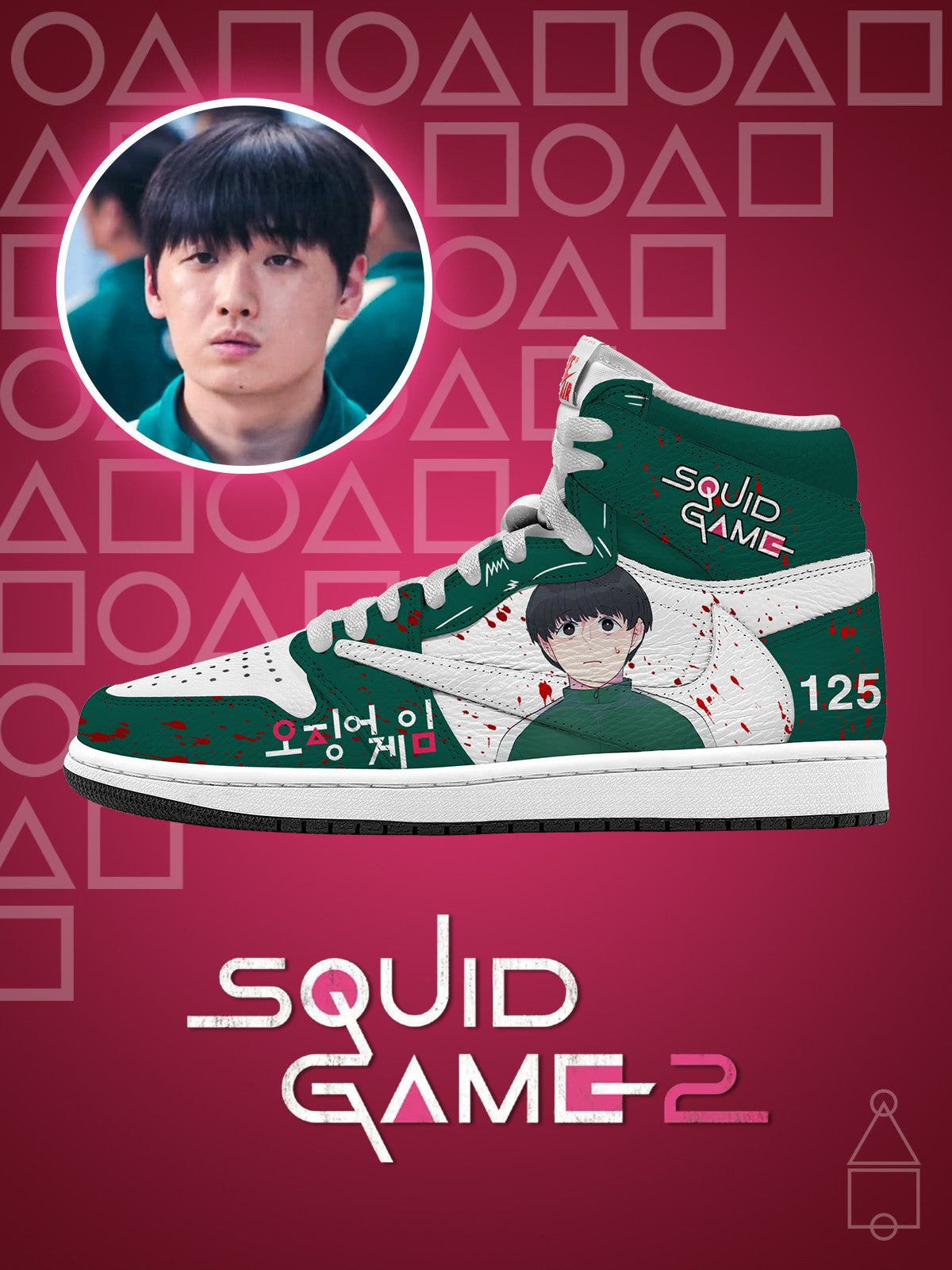 Player 125 V.1 Custom TS Hohe Sneakers