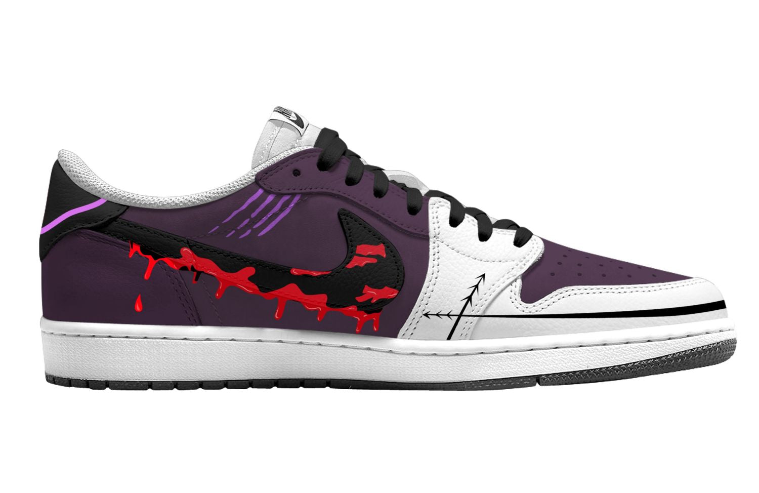 Choso V.1 Custom TS Niedrige Turnschuhe