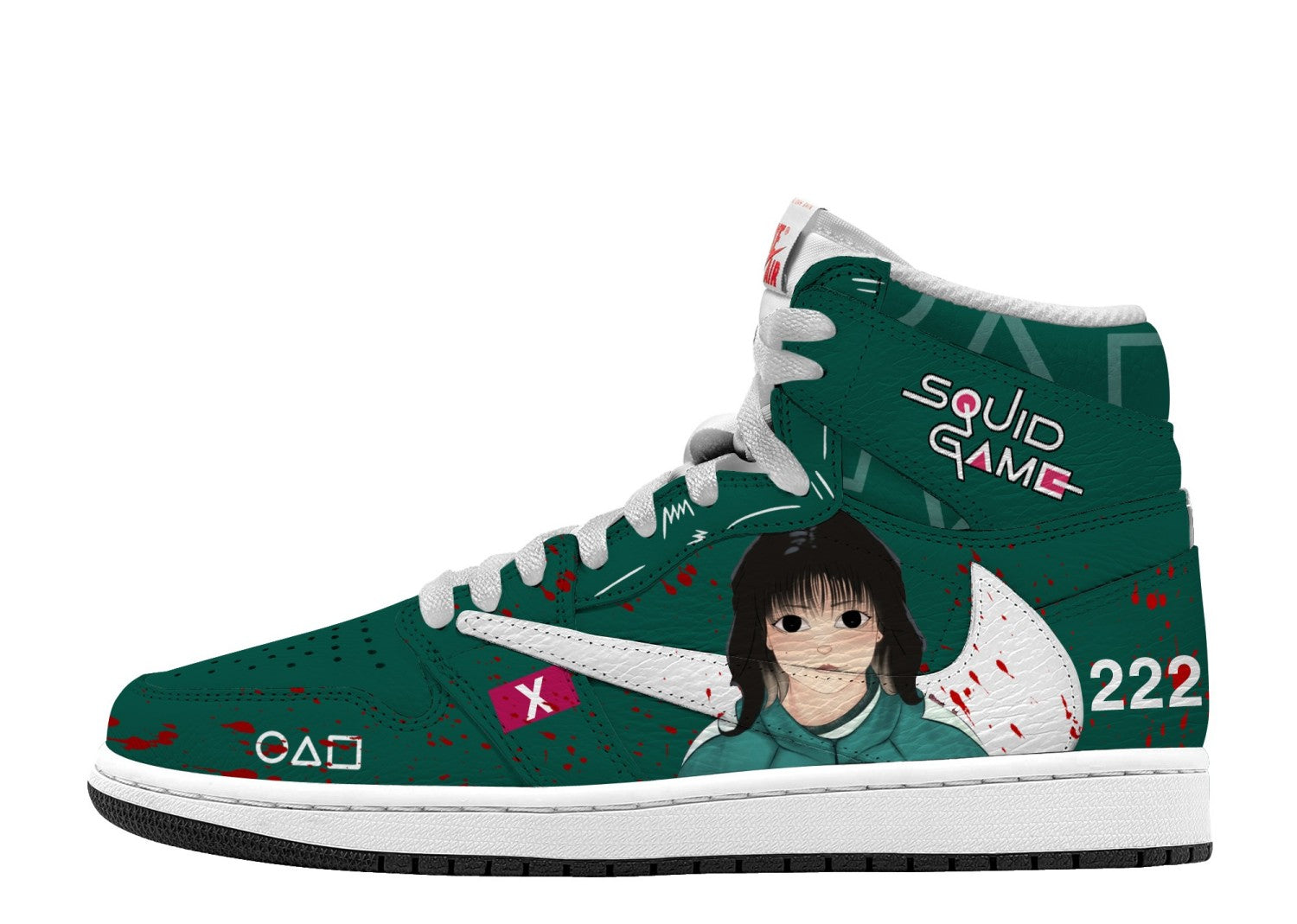 Player 222 V.3 Custom TS Hohe Sneakers