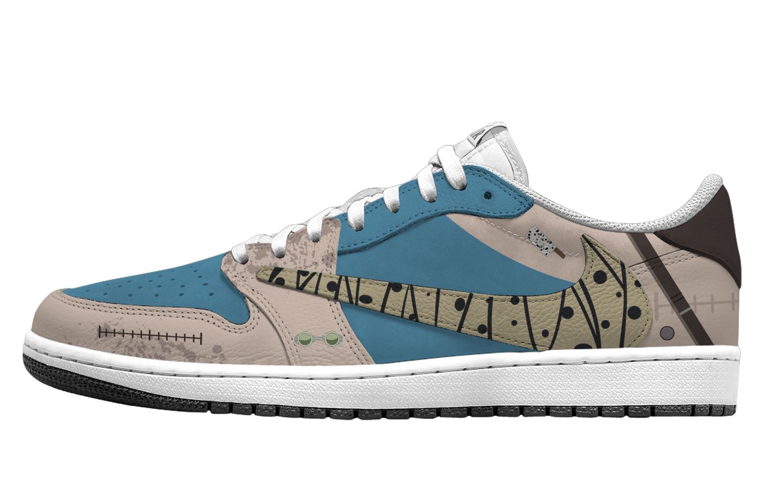 Kento Nanami V.1 Custom TS Niedrige Turnschuhe