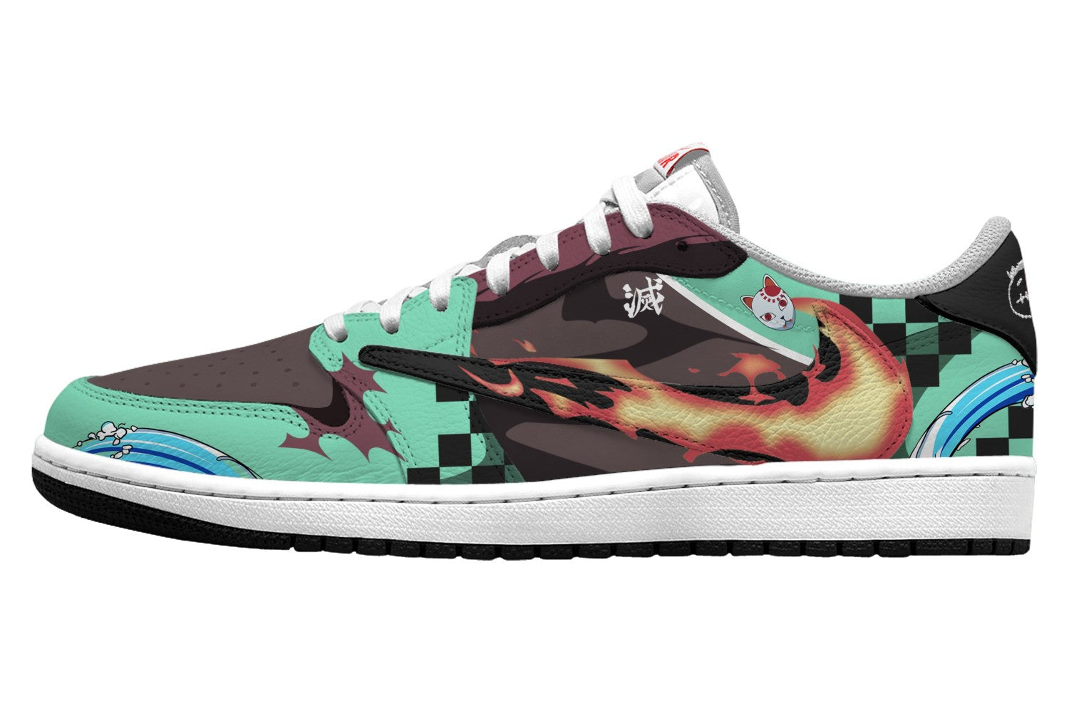 Tanjiro Kamado V.4 Custom TS Niedrige Turnschuhe