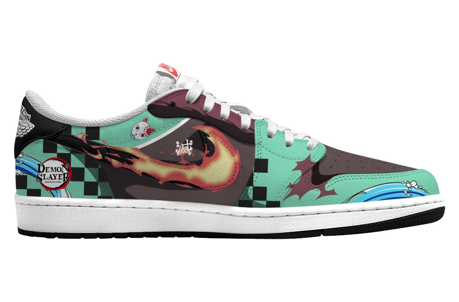 Tanjiro Kamado V.4 Custom TS Niedrige Turnschuhe