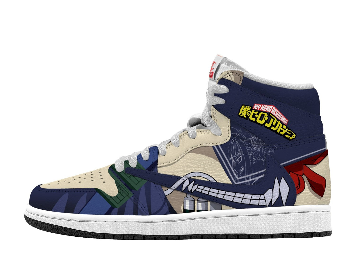 Himiko Toga V.1 Custom TS Hohe Sneakers