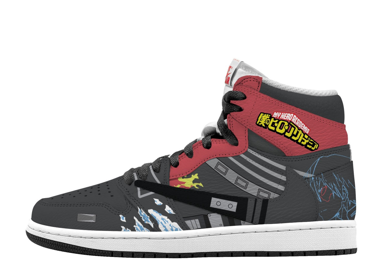 Shoto Todoroki V.1 Custom TS Hohe Sneakers