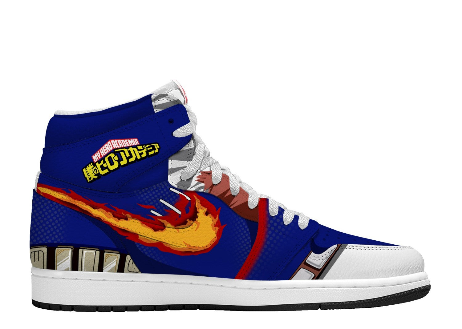 Shoto Todoroki V.2 Custom TS Hohe Sneakers