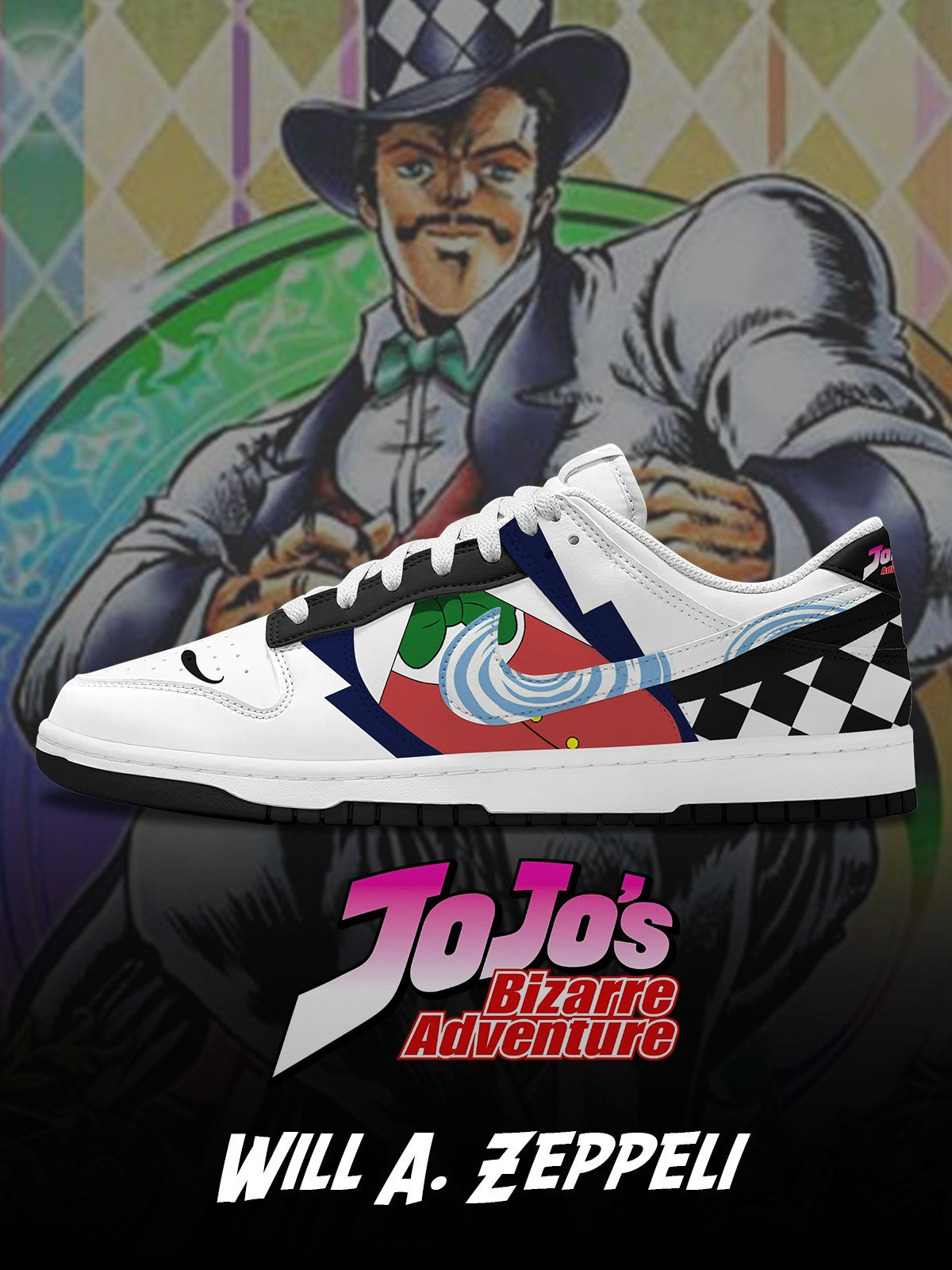 Baskets basses Will A. Zeppeli V.2 Custom Court