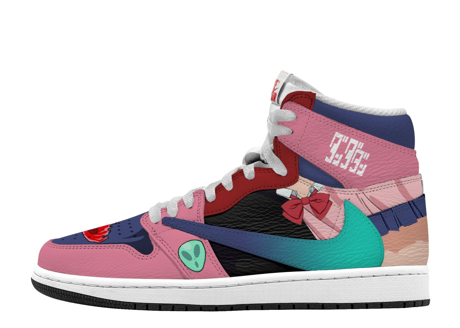 Momo Ayase V.1 Custom TS Hohe Sneakers