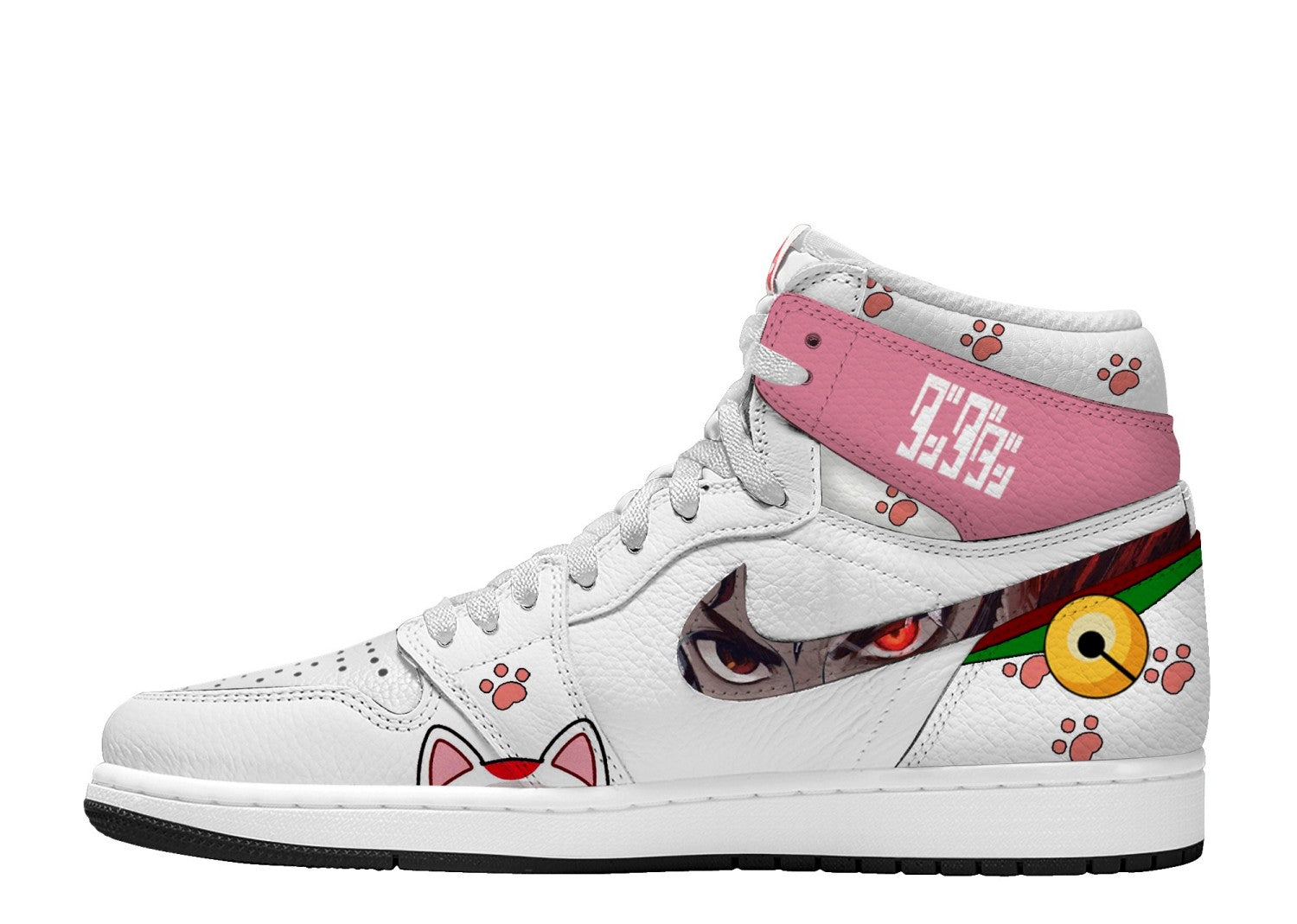 Okarun und Momo V.1 Custom TS High Sneakers
