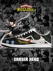 Baskets basses personnalisées Eraser Head V.1