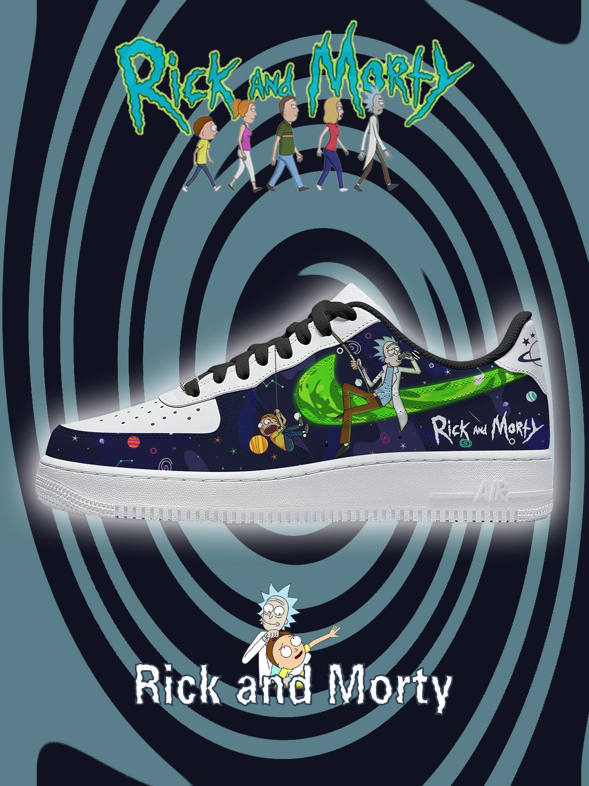 R und M V.3 Custom Sneakers