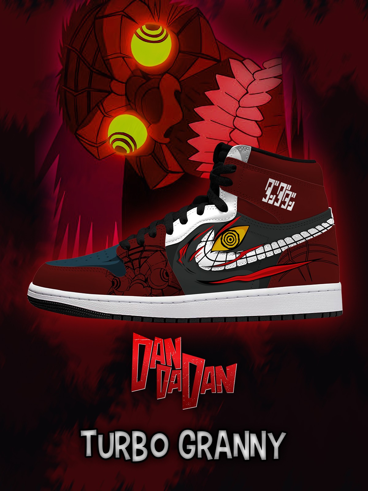 Turbo Oma V.2 Custom High-Top Sneakers