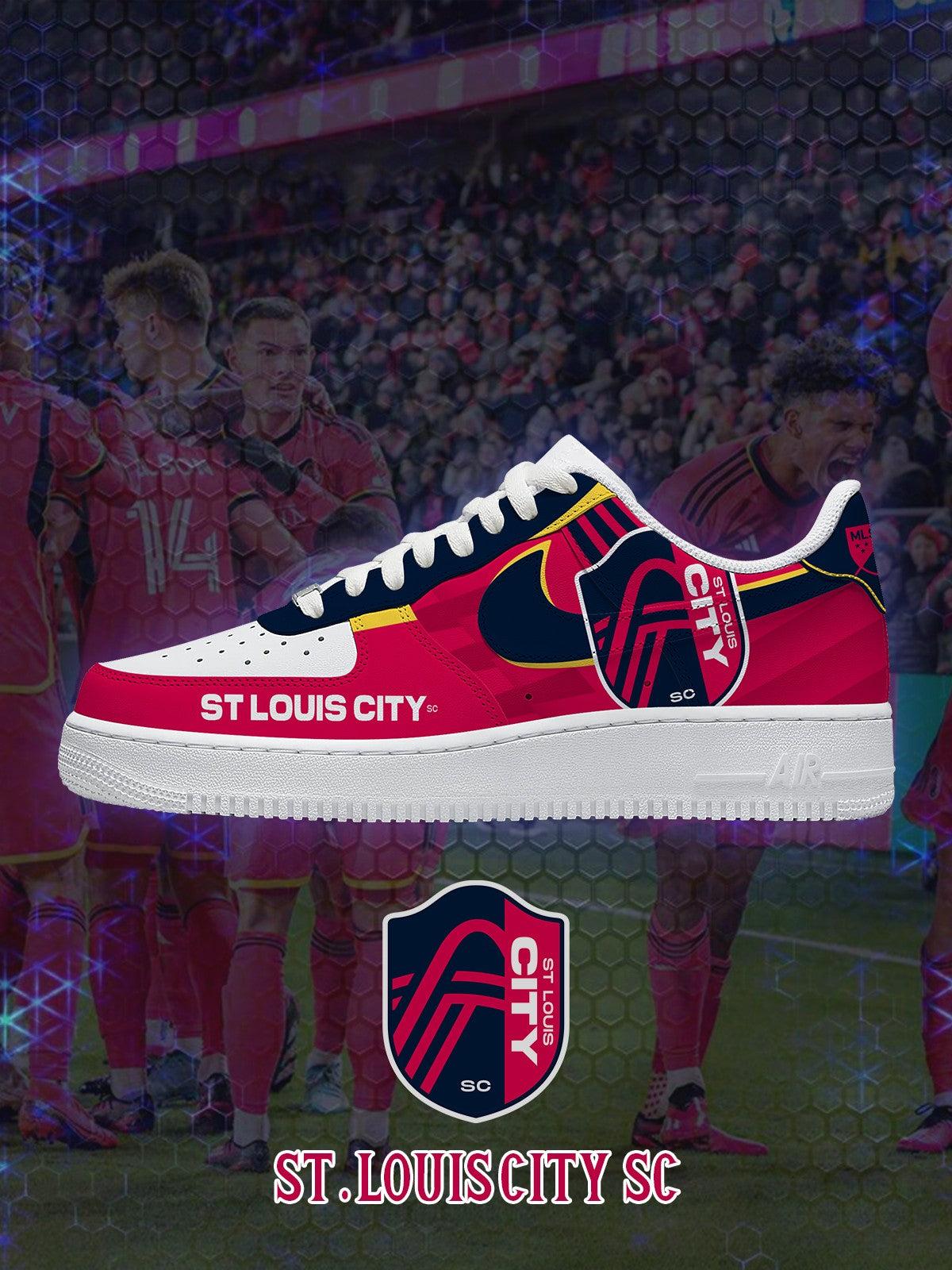 St. Louis V.1 Custom Air-Style Sneakers