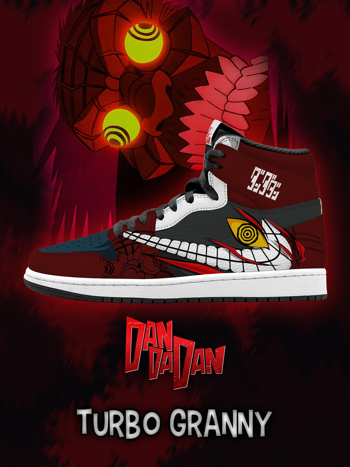 Turbo Granny V.2 Custom TS Hohe Sneakers