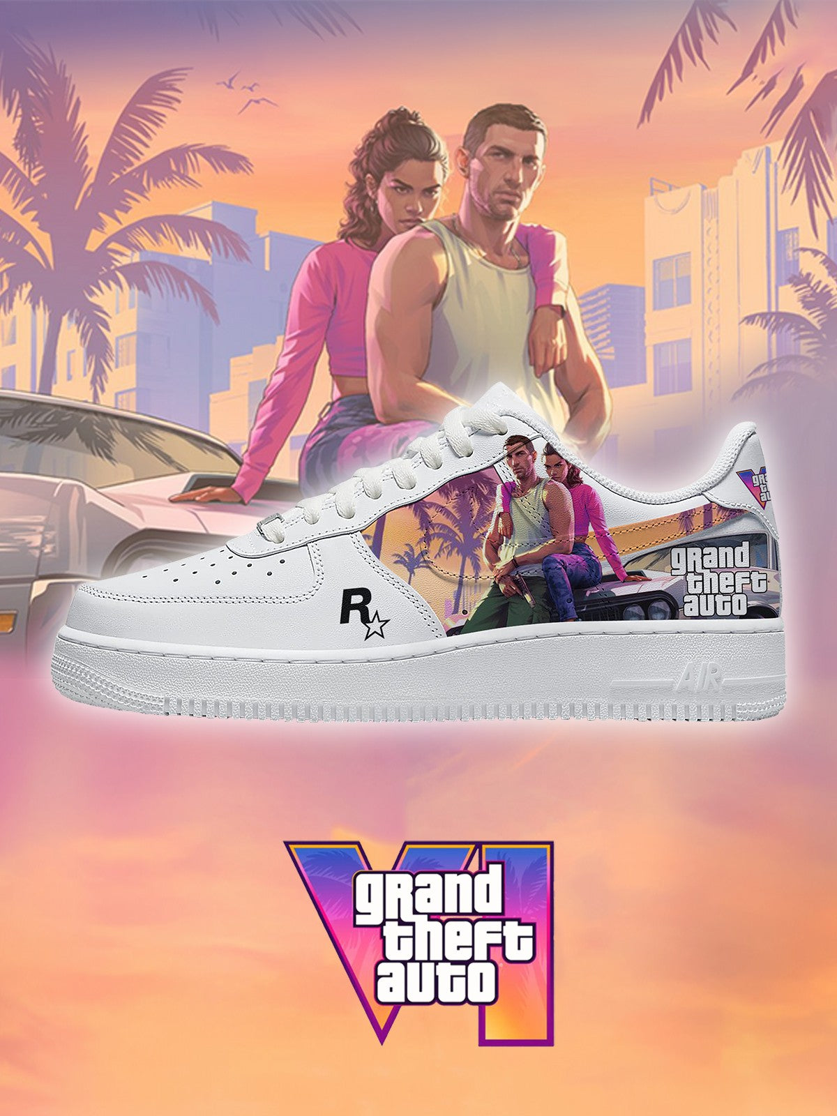 GTA VI V.3 Custom-Sneaker