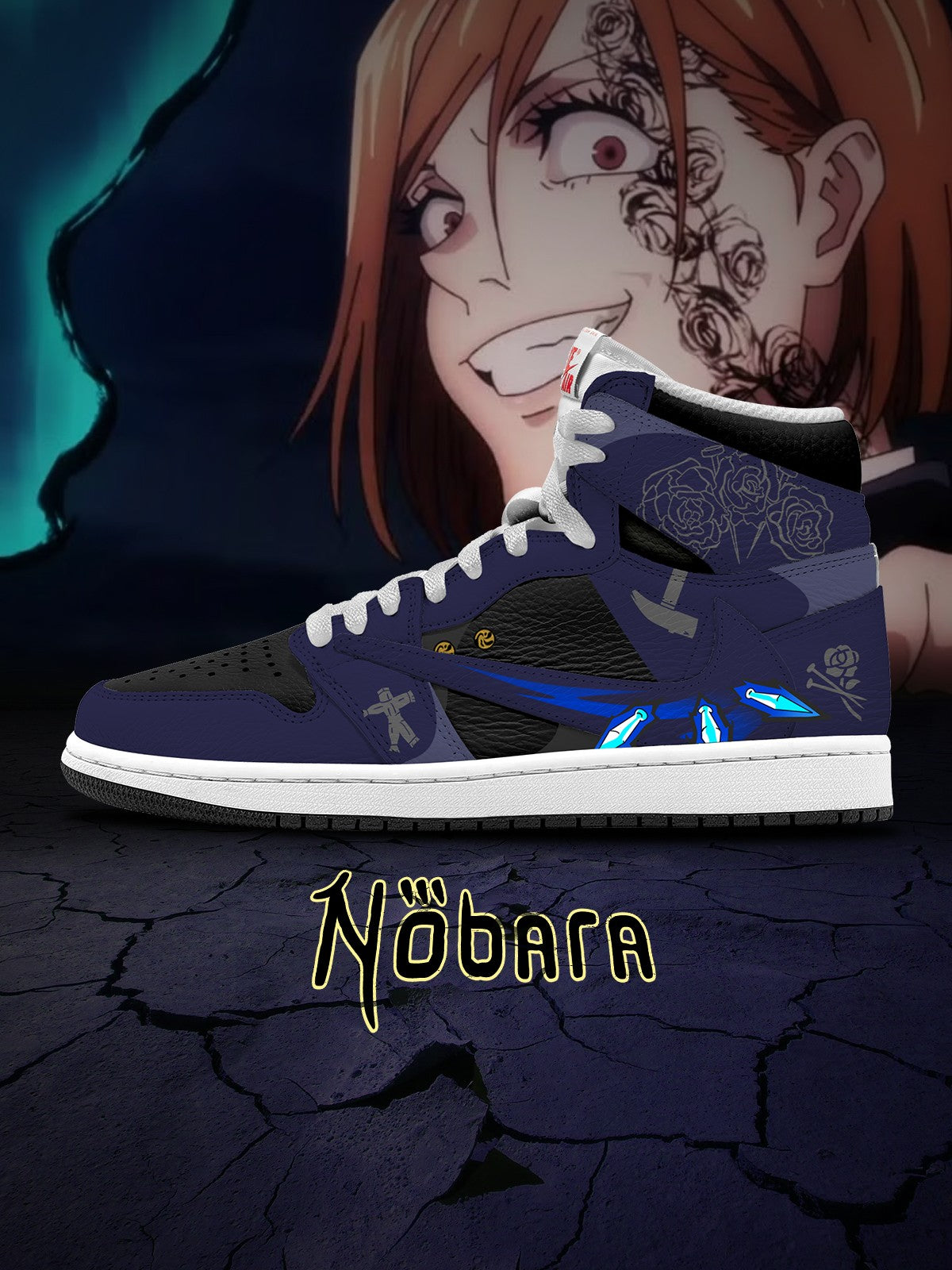 Nobara Kugisaki V.3 Custom TS High Sneakers